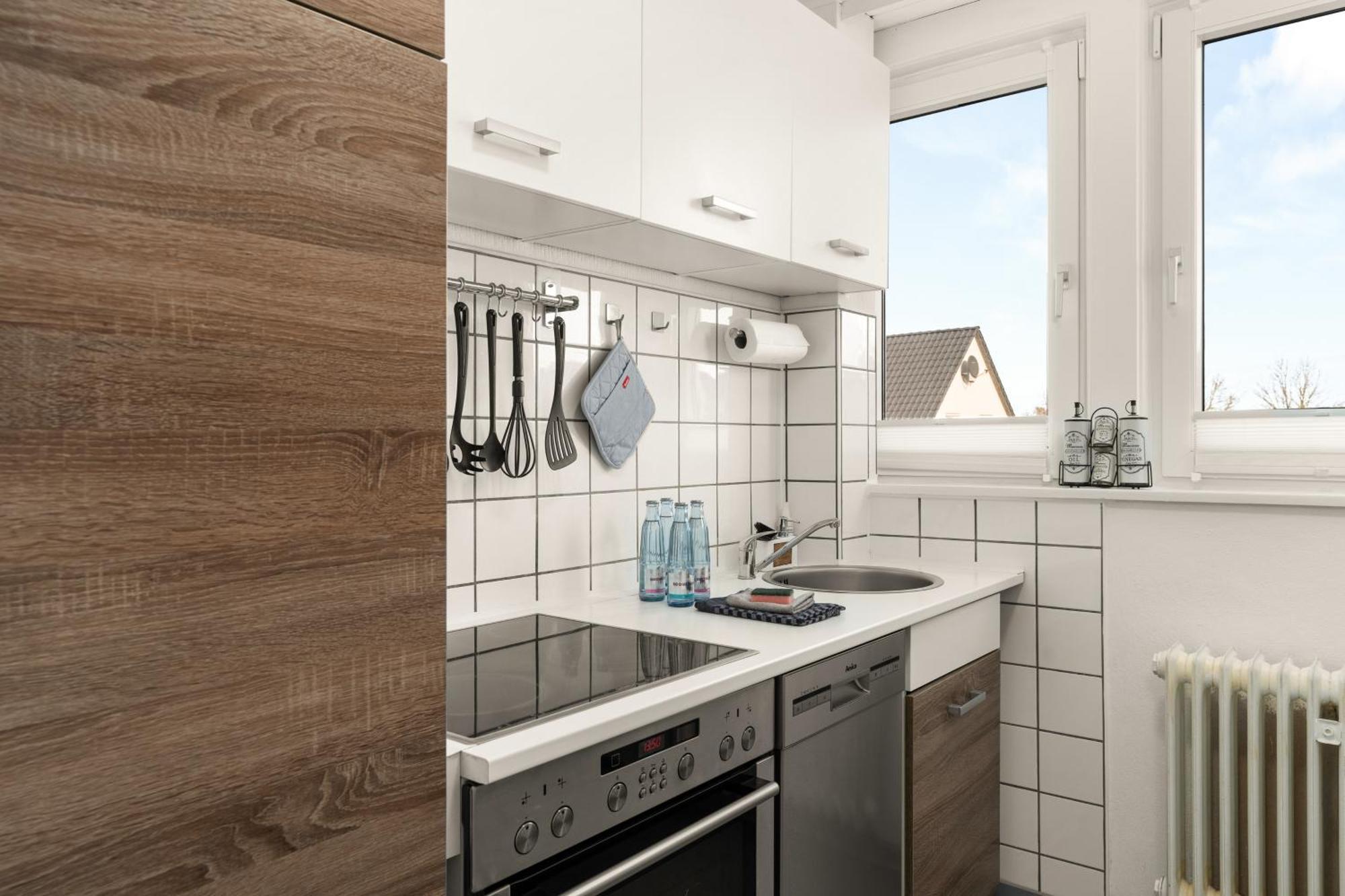 Immo-Vision - Natur Design Apartments, Parkplatz, Kueche Calberlah Exterior photo